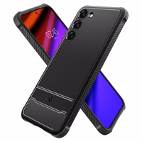 Spigen Rugged Armor Ümbris jaoks Samsung Galaxy S23 - Matte must