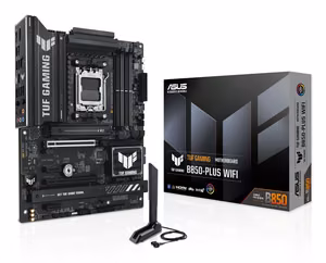 ASUS TUF GAMING B850-PLUS WIFI AMD B850 Socket AM5 ATX emaplaat