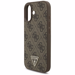 Guess 4G Strap Triangle Logo MagSafe ümbris jaoks iPhone 17 - brown