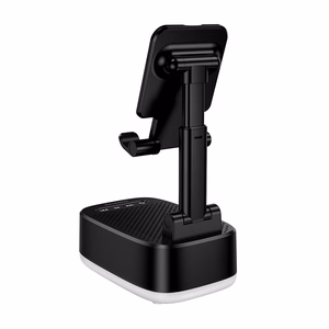 Borofone kaasaskantav Bluetooth-kõlar BR200 Marea 3 in 1 koos hoidiku ja 1500mAh akupangaga must