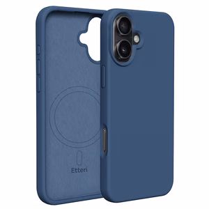 Etteri Silicone Mag ümbris iPhone 16 Plus 6,7" tumesinine