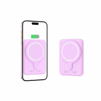 Tech-Protect LifeMag MagSafe PB10 5000mAh energiapank - roosa