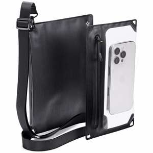 SPIGEN A640 universaalne veekindel ümbris CROSSBAG must