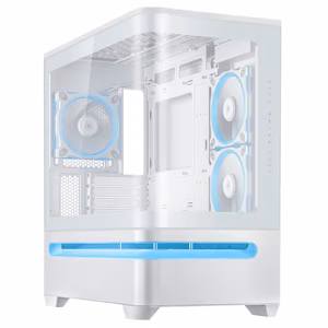 ASUS Prime AP202 ARGB Midi Tower valge