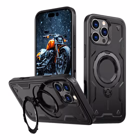 Hybrid Armor Trendy Ümbris with MagSafe jaoks iPhone 16 Pro - Must