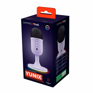 Trust GXT234P Yunix USB mikrofon, lilla