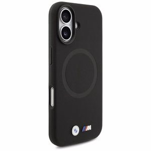 BMW M FW Metal Logo MagSafe Ümbris jaoks iPhone 17 - must