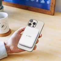 Tech-Protect LifeMag PB10 Powerbank MagSafe 5000mAh 15W USB-C portiga - valge + USB-C kaabel