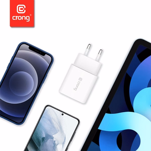 Crong USB-C Travel Charger 20 W PD seinalaadija, valge
