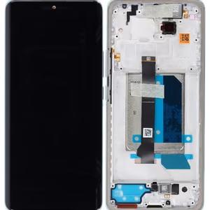 LCD ekraan Xiaomi Redmi Note 14 Pro+ 5G puuteekraaniga koos raamiga Frost Blue originaal (service pack)