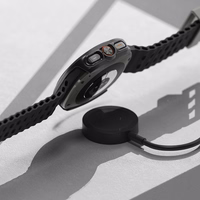 Ringke Slim & Karastatud klaas Ümbris + Glass Set jaoks Samsung Galaxy Watch Ultra 47mm - must