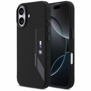 BMW M Silicon Vertical Logo MagSafe Ümbris jaoks iPhone 17 - must