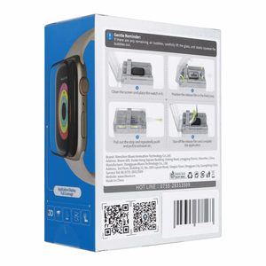 5D Mr. Monkey Glass - jaoks Apple Watch 10/11 46MM must (Strong HD)