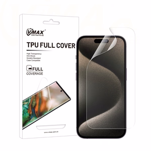 Vmax protective film invisble TPU film - full coverage jaoks iPhone 15 Plus 6,7"