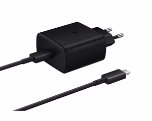 Laadija Samsung EP-TA845 45W + Type-C kaabel must