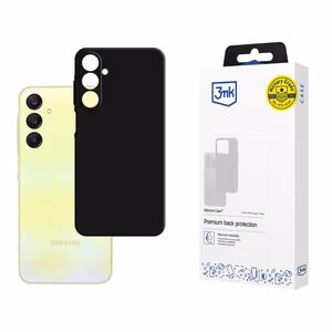 3mk Silicone Ümbris jaoks Samsung Galaxy A26 5G - must