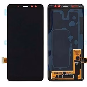 LCD ekraan Samsung A530 A8 (2018) puuteekraaniga must originaal (service pack)