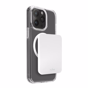 Puro Slim Power Mag 4200mAh energiapank MagSafe USB-C-ga - valge