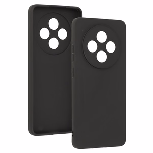 Back Ümbris MATT jaoks OPPO RENO 12F 5G Must