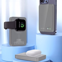 Blavec Akupank 10000mAh BJ-04 Slim 13,5mm - Type C - 22,5W magnetic Magsafe 3 in 1 (PBBJ04-MC10G) hall glass