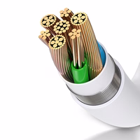 Joyroom S-Y104 headphone Lightning / 2x Lightning adapter - valge