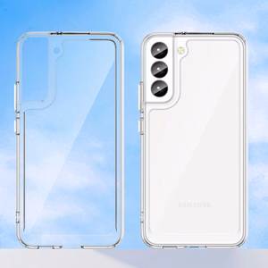 Outer Space Case for Samsung Galaxy S23+ cover with a flexible transparent frame