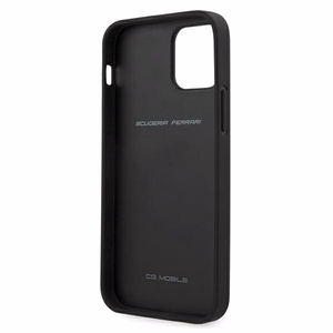 Ferrari FEOGOHCP12MBK iPhone 12/12 Pro 6.1" чёрный/чёрный жёсткий чехол Off Track Perforated