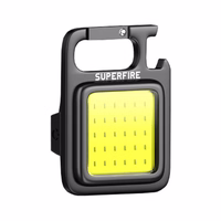 Superfire MX16 taskulamp, 600 lm, 500 mAh, USB-C, 4 modes