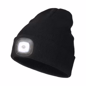 Hat with LED light must
