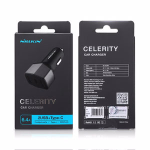 Nillkin Celerity 32 W autolaadija 2 USB-A ja 1 USB-C pordiga, kuldne