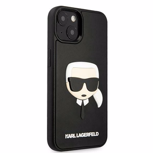 Karl Lagerfeld KLHCP14MKH3DBK iPhone 14 Plus 6.7 "must / must hardcase 3D Rubber Karl's Head