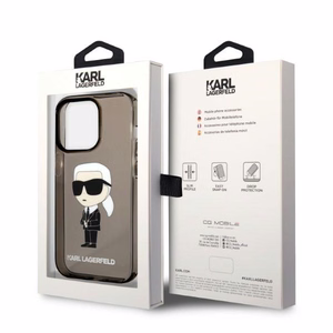 Karl Lagerfeld KLHCP14LHNIKTCK iPhone 14 Pro 6.1" must/must hardcase Ikonik Karl Lagerfeld