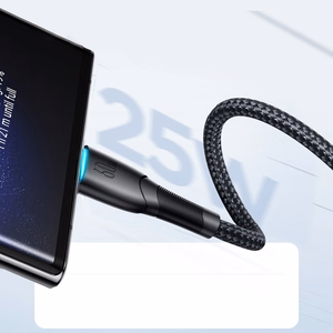 Joyroom Starry Series SA32-CC3 USB-C / USB-C kaabel 60W 1m - must