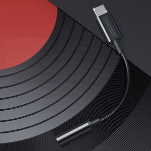 Adapter Choetech AUX003 USB-C to 3.5mm Audio Jack Adapter (must)