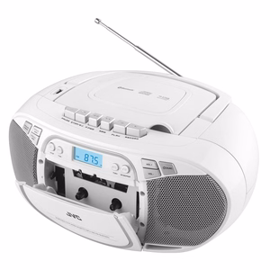 JVC RC-E451W kaasaskantav CD-mängija, valge