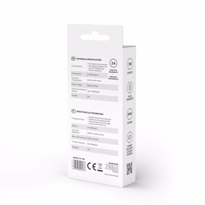 Savio CL-160 USB kaabel 2 m USB 2.0 USB C - USB C Must