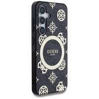 GUESS ümbris jaoks SAMSUNG S25 GUHMS25SH4PYEEK (Magnetic IML Peony jaoks 4G Background) must