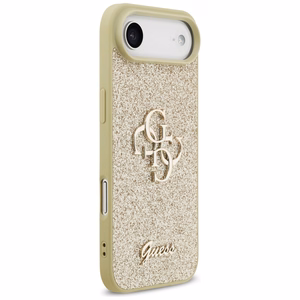 Guess Fixed Glitter Big 4G ümbris jaoks iPhone Air - kuldne