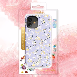 Kingxbar Blossom чехол украшенный оригинальными кристаллами Swarovski iPhone 12 mini разноцветный (Lily)