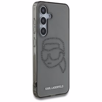 Ümbris Karl Lagerfeld Rhinestones Karl Head Logo Samsung Galaxy S25 must