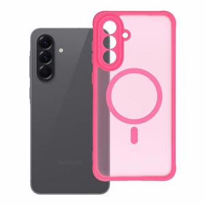 FULL MATTE MAG COVER Ümbris compatible with MagSafe jaoks SAMSUNG A56 roosa