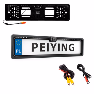 Peiying öönägemisega auto tagurduskaamera numbrimärgi raamis