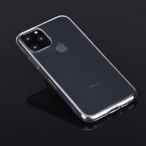 BACK CASE ULTRA SLIM 0,3 mm jaoks IPHONE XS läbipaistev
