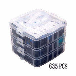 Autodekoratsiooni kinnitusklambrite komplekt, 635 tk, E6089