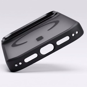 Liavec Cloudy чехол с металлической рамкой камеры для Iphone 17 Pro Max черный (кнопка управления камерой)