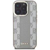 DKNY Checkered Pattern Magsafe iPhone 16 Pro Max Ümbris - Beige