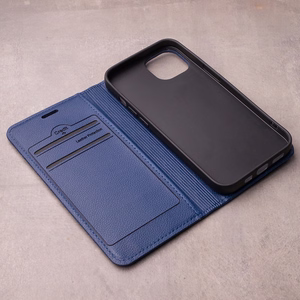 Nutikas Caro ümbris for Xiaomi Redmi Note 14 Pro 5G (Global) / Redmi Note 14 Pro Plus 5G (Global) tumesinine