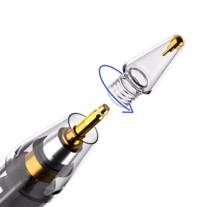 Tech-Protect 4шт сменные наконечники Apple Pencil - прозрачные