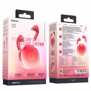 Acefast T9 Bluetooth 5.3 in-ear juhtmevaba kõrvaklapid - punane