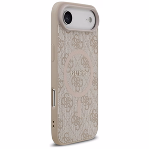 Guess 4G Ring Classic Logo MagSafe ümbris iPhone 17 Air jaoks - roosa
